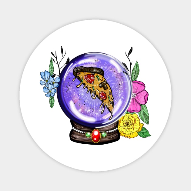 Pizza Palantir Magnet by Zachary's Store 3